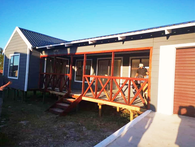 10m x 10m 2 Bedroom Nutec House