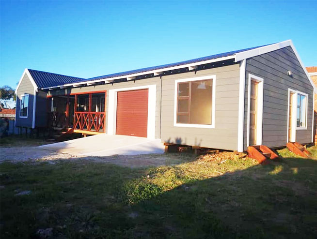 8m x 8m 2 Bedroom Nutec House